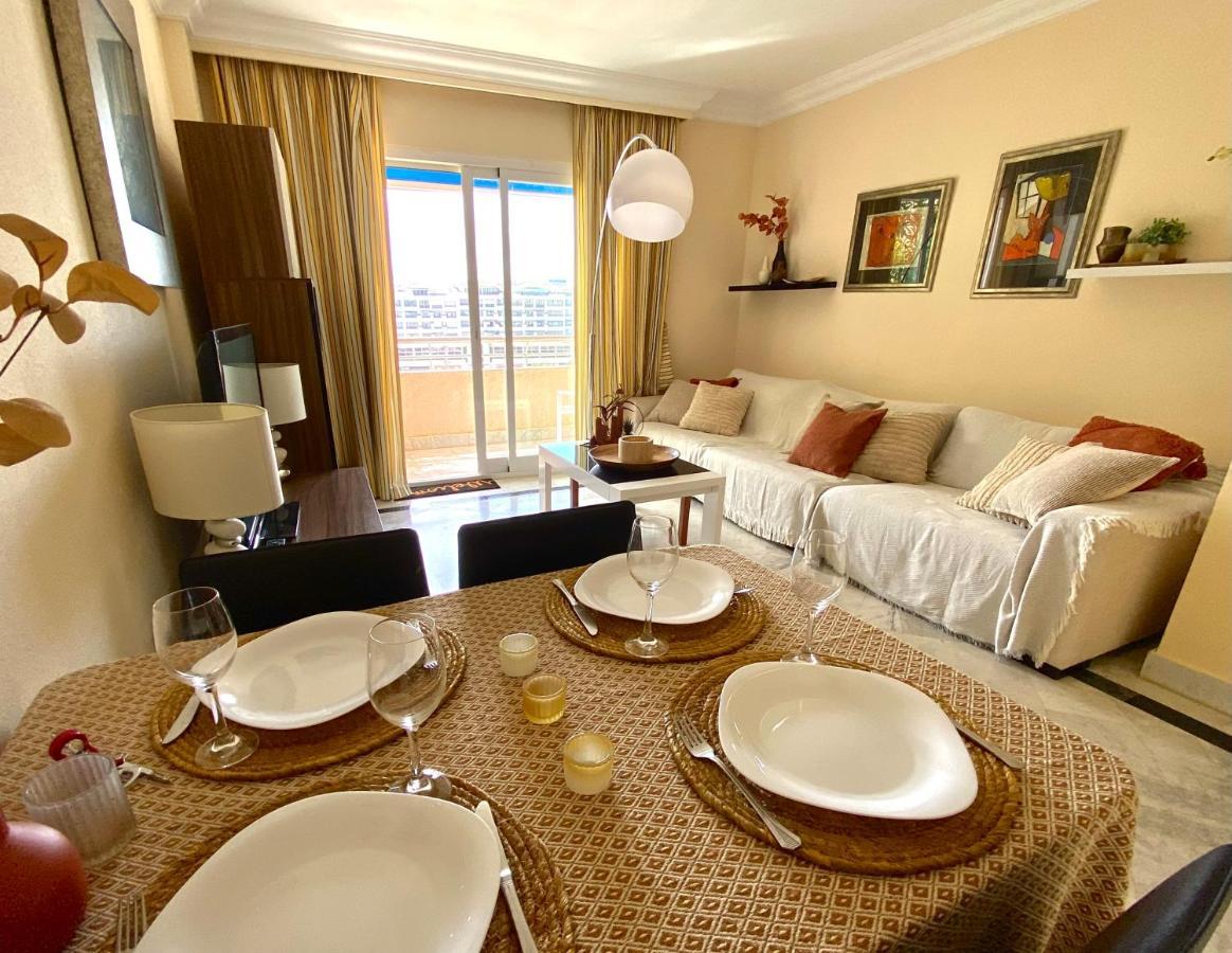 Exclusive Puerto Banus Beach Apartment Free Parking Wifi & Swimming Pool Marbella Exterior foto